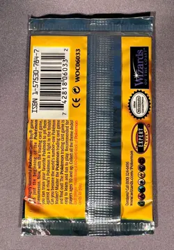 Pokemon WOTC Unlimited Base Set Vintage Booster Pack Charzard Sealed! - Image 2