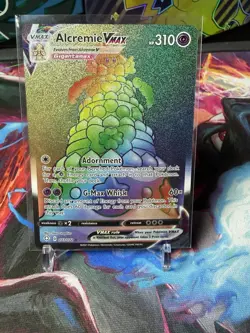 Pokemon Alcremie VMAX 073/072 Shining Fates Secret Rare Full Art Holo 310 HP - Image 1