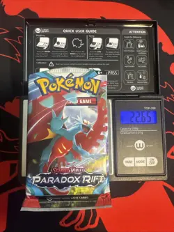 22.65g HEAVY - Pokemon TCG S&V Paradox Rift Booster Pack Sealed / Semi GoDU - Image 1
