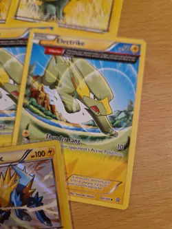 Pokemon TCG Primal Clash Manectric Electrike Full Art Bundle - Image 4