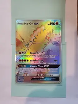 Pokemon TCG HO-OH GX Sun & Moon Sm80 Promo Promo - Image 1