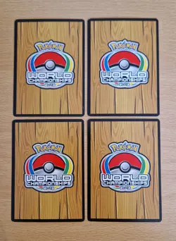 Pokemon TCG Dark Explorers World Championship 2013 Bundle Professor Juniper x4. - Image 2