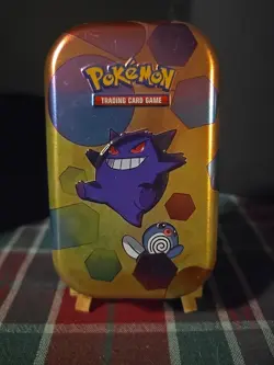 Pokemon TCG Scarlet & Violet 151 Mini Tin Gengar + Poliwag NEW SEALED - Image 1
