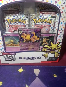 Pokemon 151 Alakazam EX Collection Box - Image 2