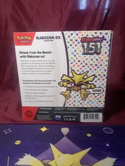 Pokemon 151 Alakazam EX Collection Box - Image 5