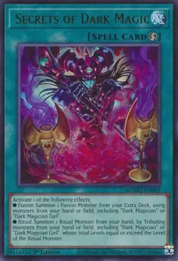 Yu-Gi-Oh! Secrets of Dark Magic MZMU-EN069 Ultra Rare - Image 1
