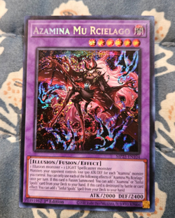 Azamina Mu Rcielago Secret Rare- MP25 Limited Pack Championship 2025 Yugioh - Image 1