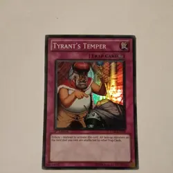 Yu-Gi-Oh! Tyrant's Temper (STBL-EN079) 1st Edition **Super Rare** - Image 1