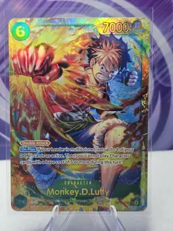 Monkey.D.Luffy (118) OP13-118 Carrying On His Will Foil - Image 1