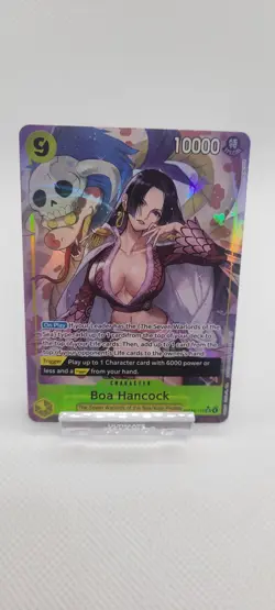 Boa Hancock Alt Art OP14-112 SR The Azure Sea’s Seven English One Piece TCG NM - Image 1