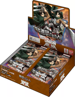 Japanese Union Arena UA23BT Attack on Titan Vol.1 Booster Box US Seller - Image 1