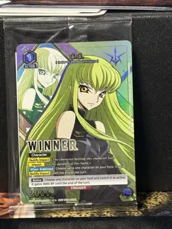 Union Arena TCG C.C. UEPR/CGH-2-004 Winner Promo English Sealed - Image 1
