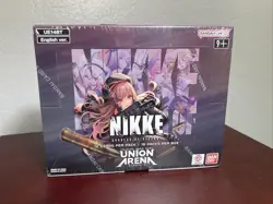 Union Arena GODDESS OF VICTORY NIKKE UE14BT BOOSTER BOX Sealed 16 Packs English - Image 1
