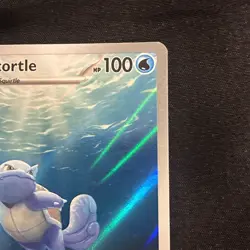Pokemon Wartortle 171/165 Scarlet & Violet 151 Illustration Rare Card - Image 3