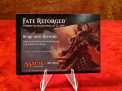 Snake Token #9 Khans of Tarkir - LP MTG Miscut Error - Image 2