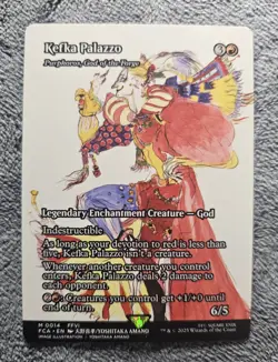 Kefka Palazzo - Purphoros, God of the Forge Showcase M0014 Final Fantasy MTG NM - Image 1