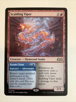 Scalding Viper WOE 235 MTG Regular - Image 1