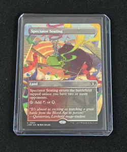 Mtg SPECTATOR SEATING BORDERLESS NM Commander Masters 664 - Image 1