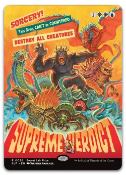 Supreme Verdict #26 (NM) Secret Lair Showdown SLP Magic MTG - Image 1