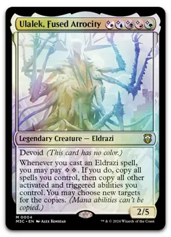 Ulalek, Fused Atrocity #4 (Foil) (LP) Modern Horizons 3 M3C Magic MTG - Image 1