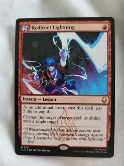 Magic: The Gathering - Mtg - Redirect Lightning - Avatar: TLA RARE - N.Mint - Image 1