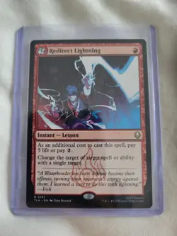Magic: The Gathering - Mtg - Redirect Lightning - Avatar: TLA RARE - N.Mint - Image 4