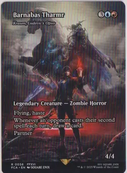 MTG Barnabas Tharmr - Kraum, Ludevic's Opus (Showcase) Final Fantasy - Image 1