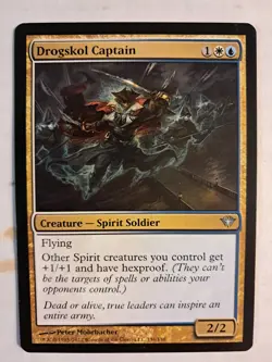 Drogskol Captain (136/158) Dark Ascension LP Magic MTG BULK DISCOUNT - Image 1