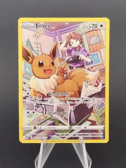 Pokemon Eevee TG11/TG30 Sword & Shield Brilliant Stars Trainer Gallery E - Image 1