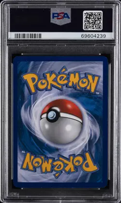 2005 POKEMON EX UNSEEN FORCES #19 VAPOREON-REVERSE FOIL PSA 9 - Image 2
