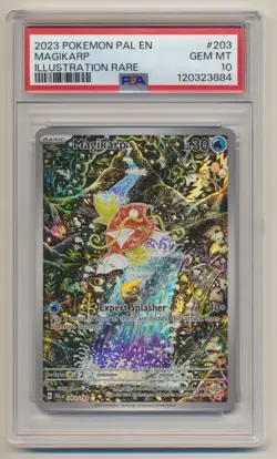 PSA 10 Pokemon Paldea Evolved Magikarp SIR PAL EN 203/193 GEM MINT! - Image 1