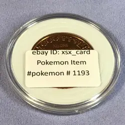 Pokemon 1997 Japanese Bandai Metal Battle Copper Coin - 025 Pikachu - #1193 - Image 3