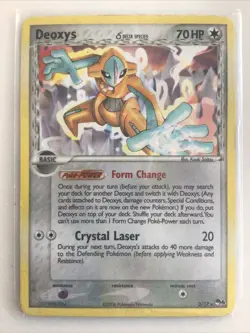 Pokemon TCG Deoxys (Normal) POP Series Promos 4 2 Holo Holo Rare - Image 1