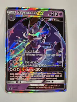 Naganadel GX SM125 Promo Sm Holo Pokemon Ultra Rare - Image 1