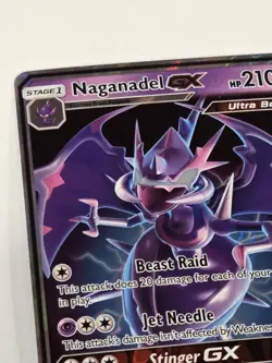Naganadel GX SM125 Promo Sm Holo Pokemon Ultra Rare - Image 4