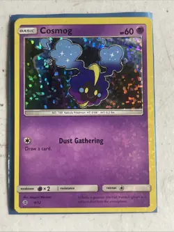 Pokemon TCG Cosmog McDonalds Promos 6/12 Holo Promo - Image 1