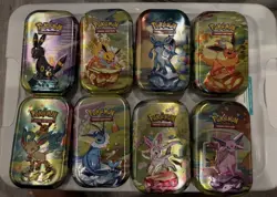 Pokemon TCG: Prismatic Evolutions Mini Tins Sealed New - Image 2