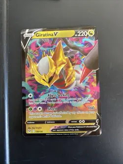 Giratina V 130/196 - Lost Origin Pokemon TCG Card 2022 - Image 1