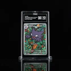 2025 POKEMON MEP EN-ME BLACK STAR PROMO #027 HAUNTER TAG 10 - Image 1