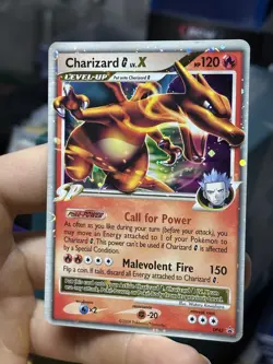 Charizard G LV.X DP45 Black Star Promo 2009 Holo Rare Pokemon Card TCG - Image 4