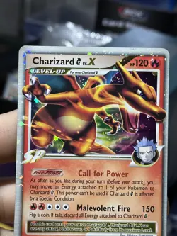 Charizard G LV.X DP45 Black Star Promo 2009 Holo Rare Pokemon Card TCG - Image 5