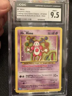 Pokemon CGC / PSA Slab Lot (4) – Charmander CGC 10, Sylveon, Aerodactyl,Mr Mime - Image 4
