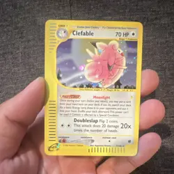 Pokemon Clefable Holo Rare Expedition Base Set 71/165 2002 Nintendo - Image 5