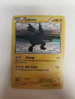 Pokemon Black & White Black Star Promos Zekrom BW005 MP - Image 1