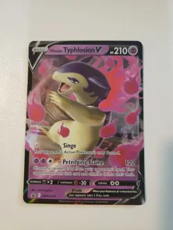 Pokemon Hisuian Typhlosion V SWSH237 Sword & Shield Black Star Promo NM/LP - Image 1