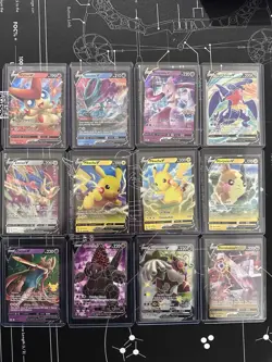 Pokemon TCG Sword & Shield V Foil Card Lot - Pikachu, Mewtwo, Zacian, 25 Cards - Image 1