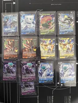 Pokemon TCG Sword & Shield V Foil Card Lot - Pikachu, Mewtwo, Zacian, 25 Cards - Image 2