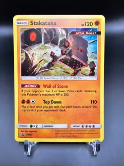 EX - Stakataka - SM209 - Pokemon Card - Image 1