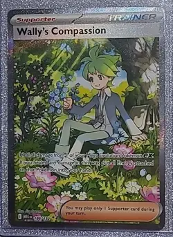Pokemon TCG Wally's Compassion 186/132~Special Illustration Rare~2 Gold Stars - Image 1