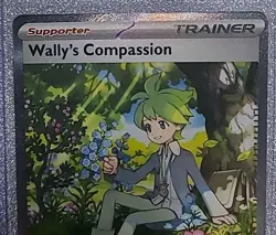 Pokemon TCG Wally's Compassion 186/132~Special Illustration Rare~2 Gold Stars - Image 3